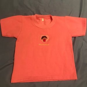 A Heart For You Pink Girl Shirt Size 3